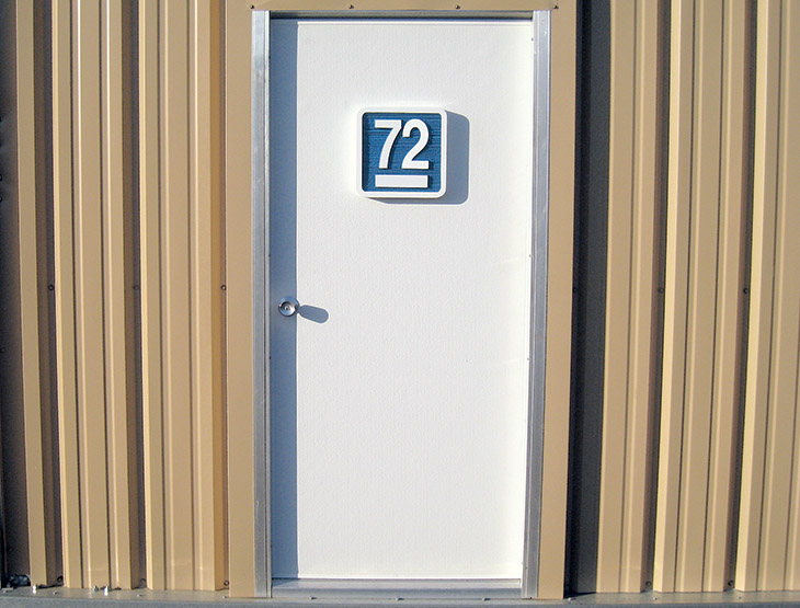 bifold access door