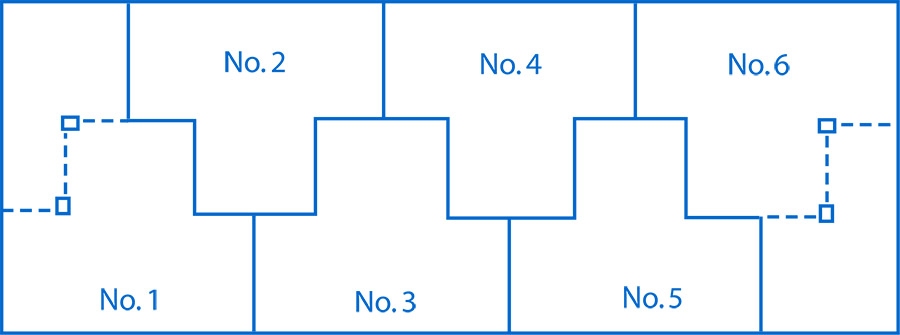 Full Nested “T” Hangars